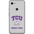 Texas Christian University Horned Frogs Logo Print Google Pixel 3a Skin